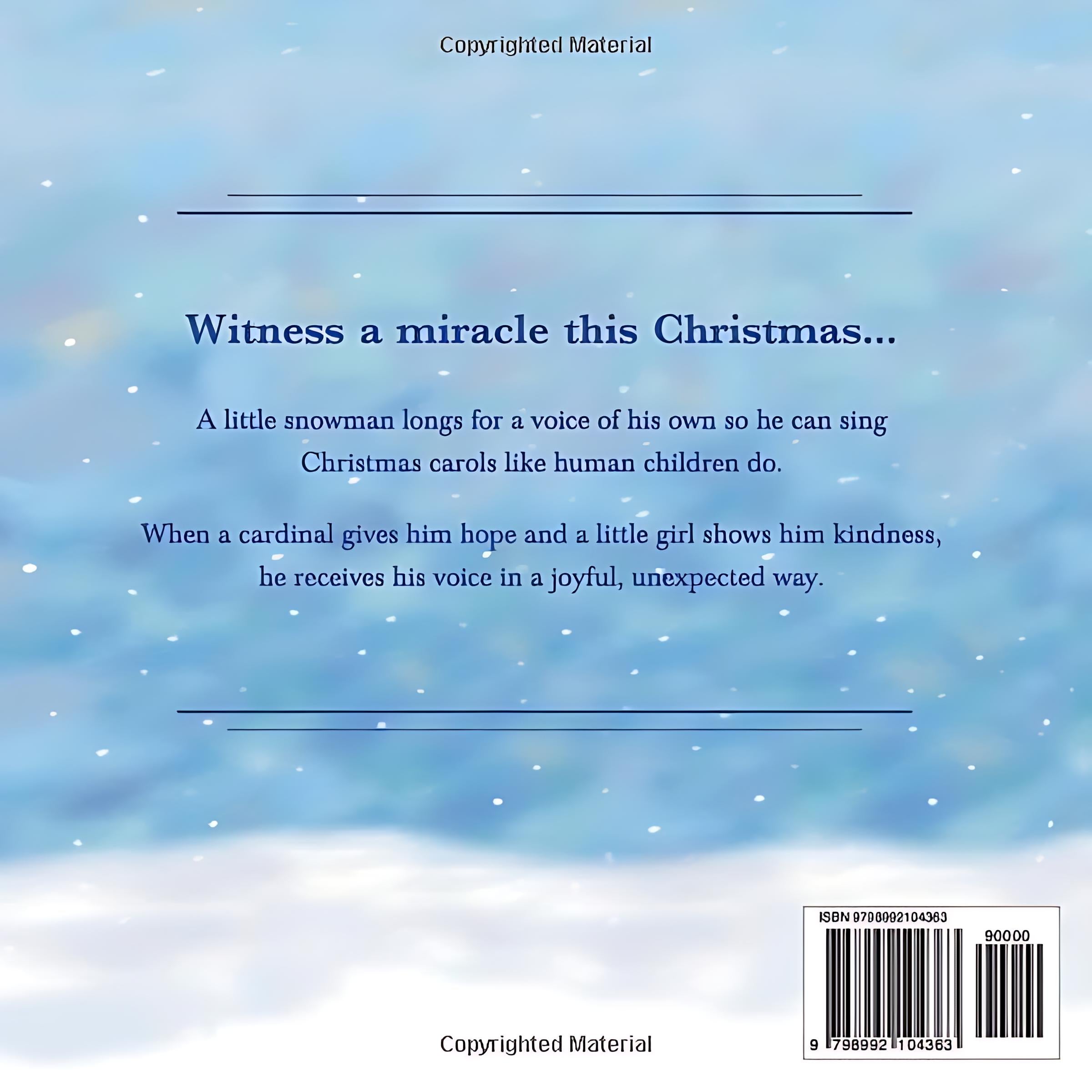 The Snowman's Song: A Christmas Story