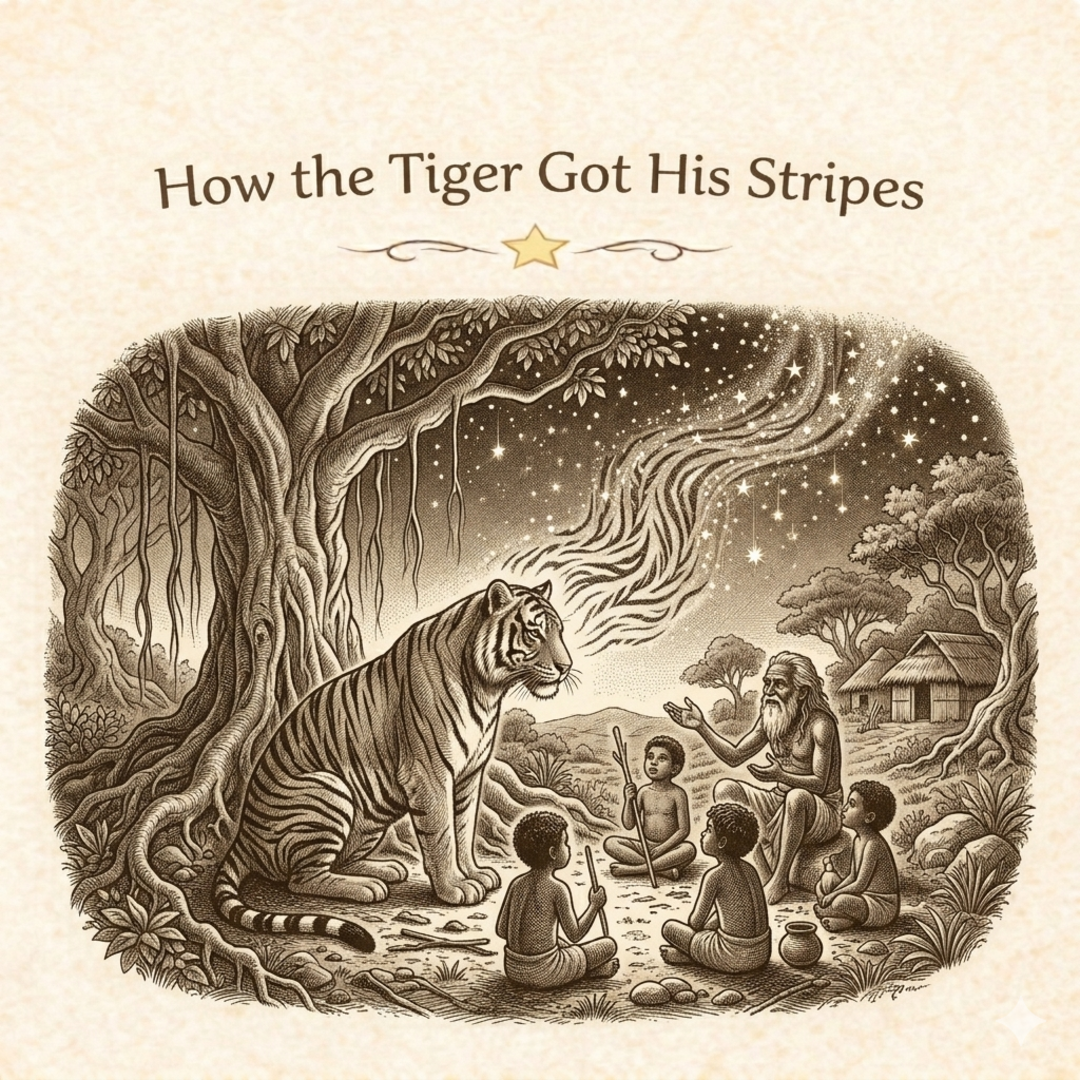 How the Tiger Got His Stripes