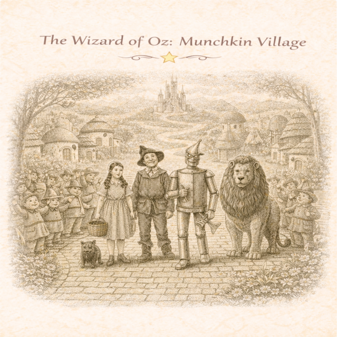 The Wizard of Oz: Munchkin Village