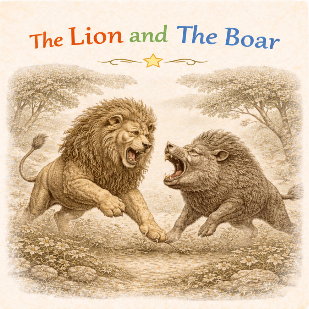 The Lion and the Boar