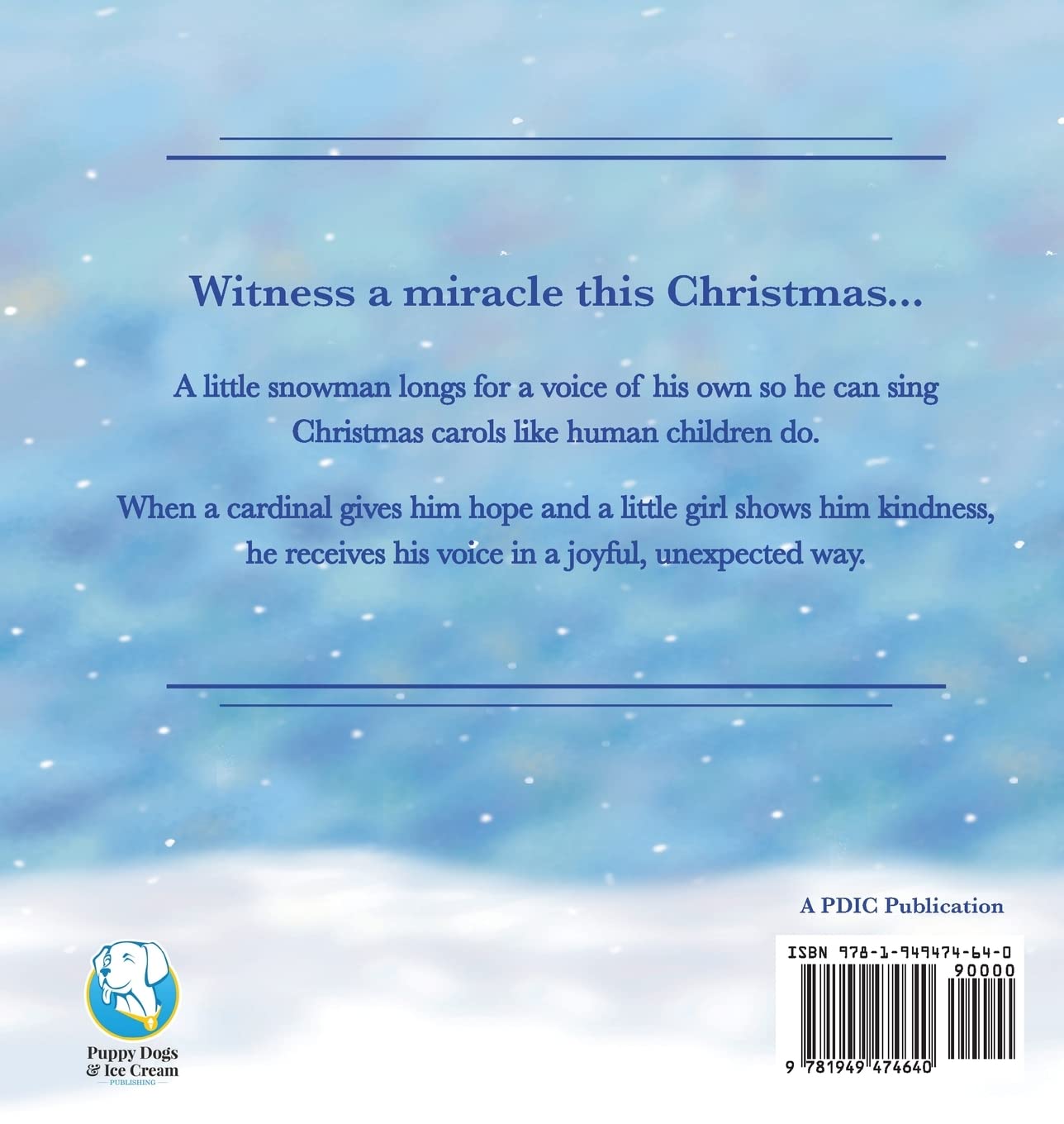 The Snowman's Song: A Christmas Story