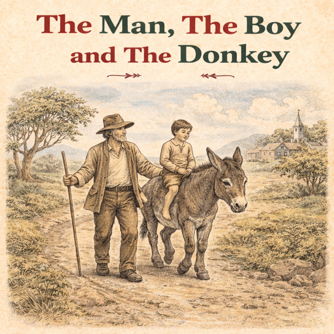The Man, The Boy, and The Donkey