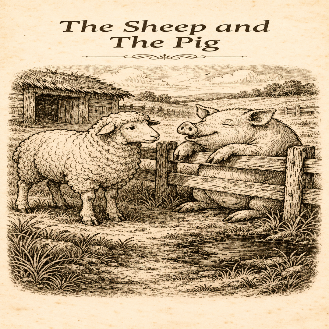 The Sheep and the Pig