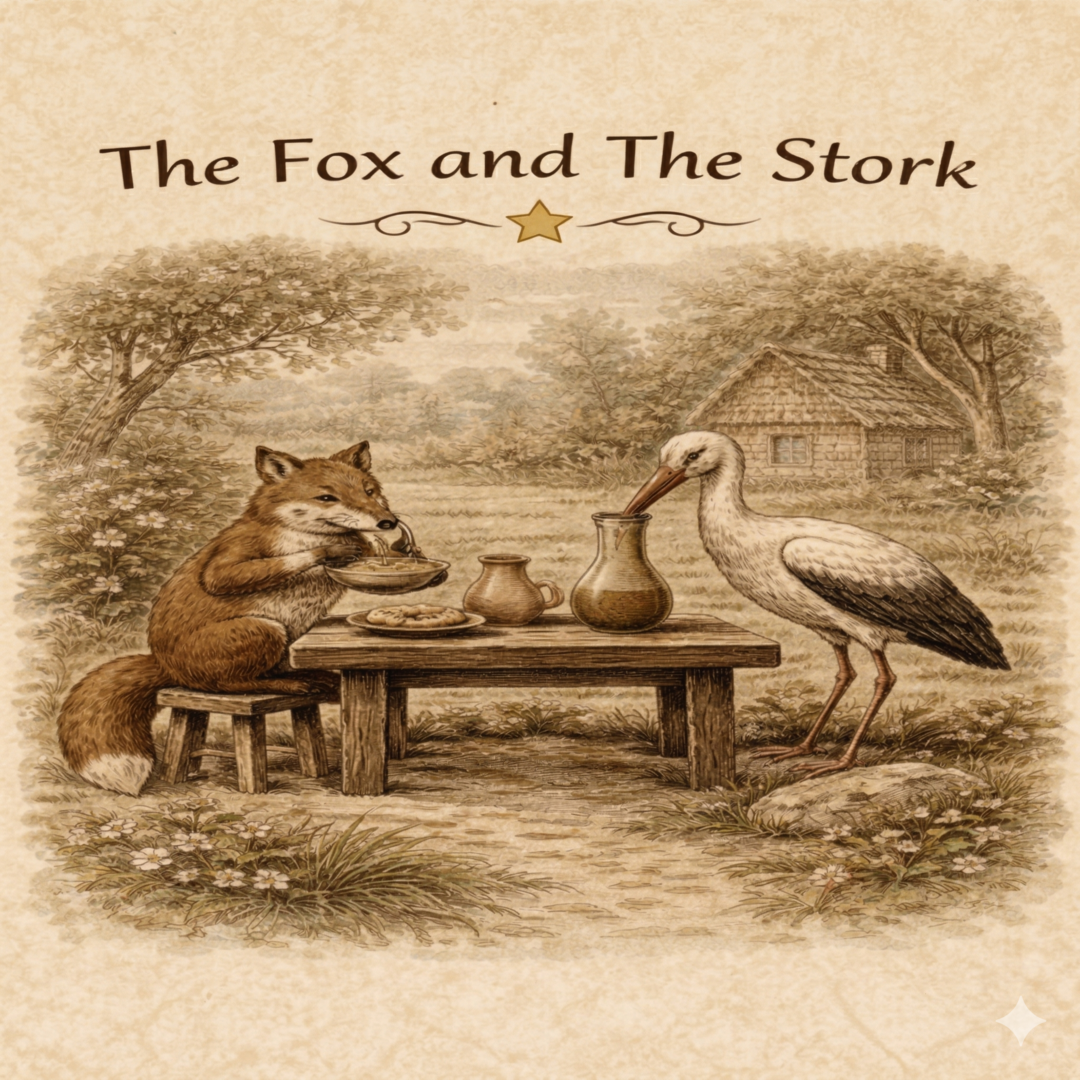 The Fox and The Stork
